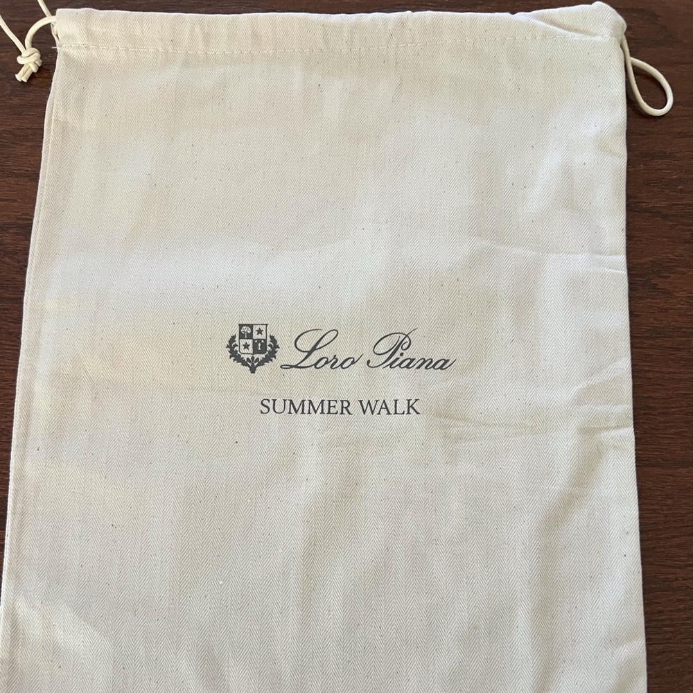 Loro Piana dust bag